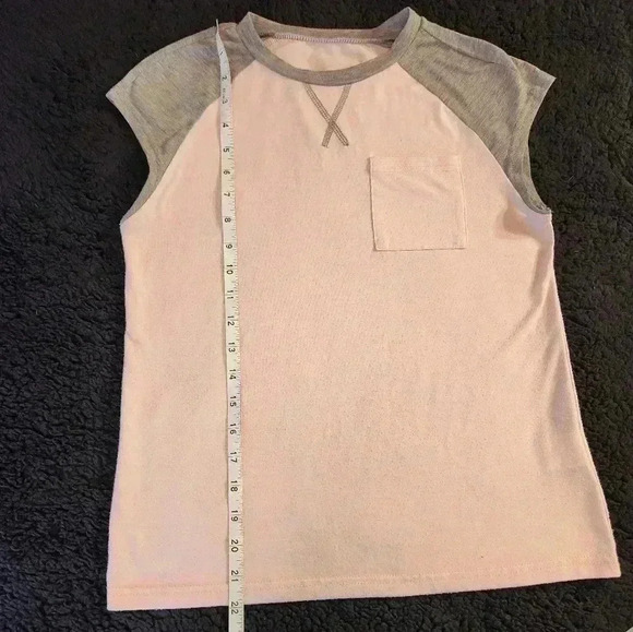 Pink and grey 90s baby T, size small see measurements - Picture 4 of 5